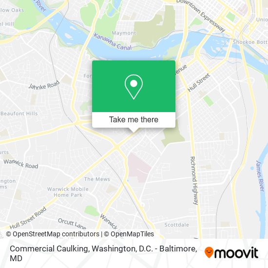 Mapa de Commercial Caulking