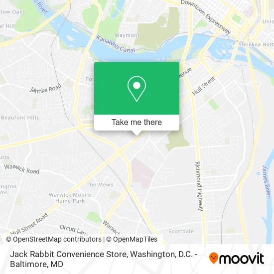 Jack Rabbit Convenience Store map