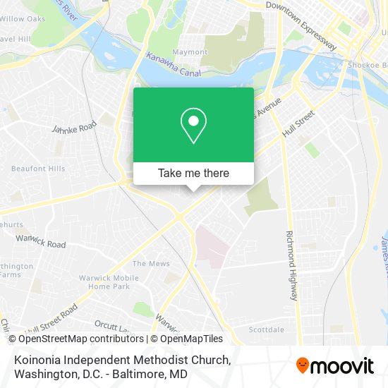 Mapa de Koinonia Independent Methodist Church