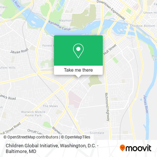 Mapa de Children Global Initiative