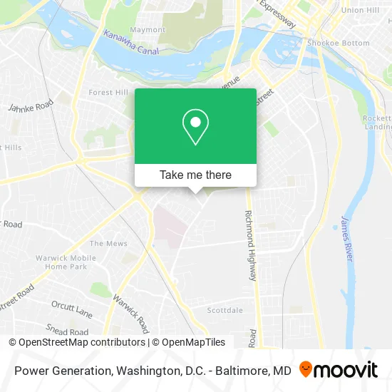 Power Generation map