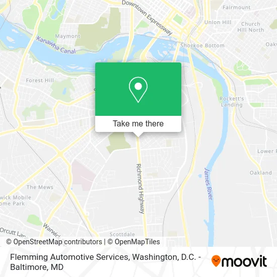 Flemming Automotive Services map
