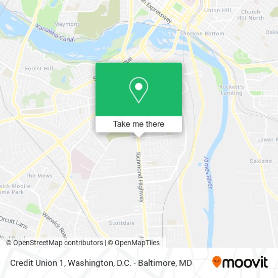 Credit Union 1 map