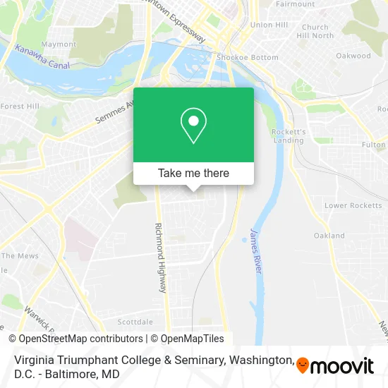 Virginia Triumphant College & Seminary map