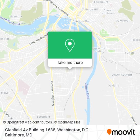 Glenfield Av Building 1638 map
