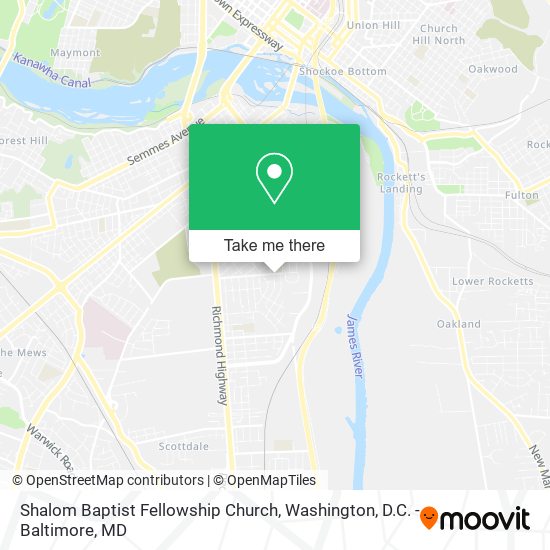 Shalom Baptist Fellowship Church map