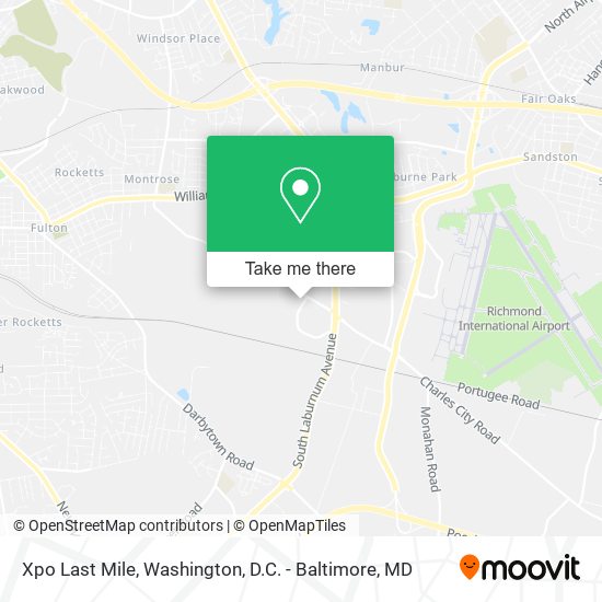 Mapa de Xpo Last Mile