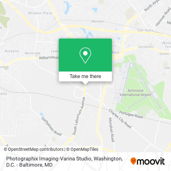 Mapa de Photographix Imaging-Varina Studio