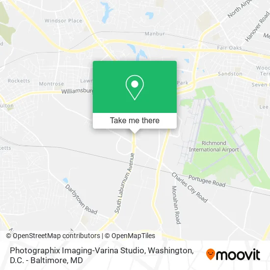 Photographix Imaging-Varina Studio map
