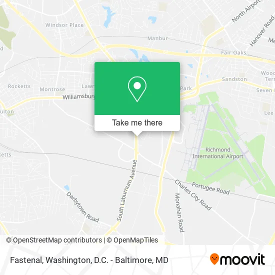 Fastenal map