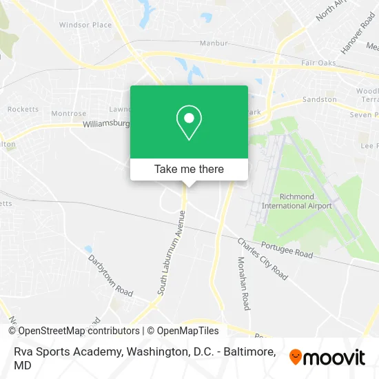 Rva Sports Academy map