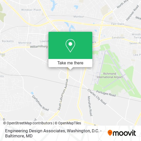 Engineering Design Associates map