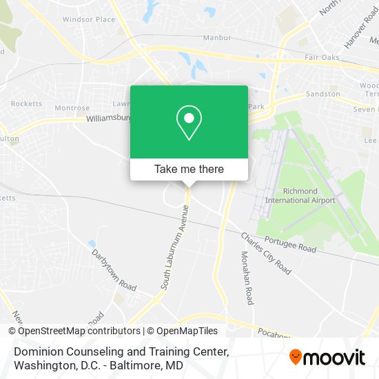 Mapa de Dominion Counseling and Training Center