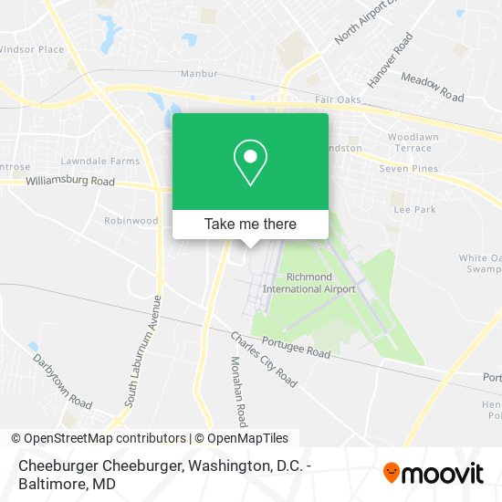 Cheeburger Cheeburger map