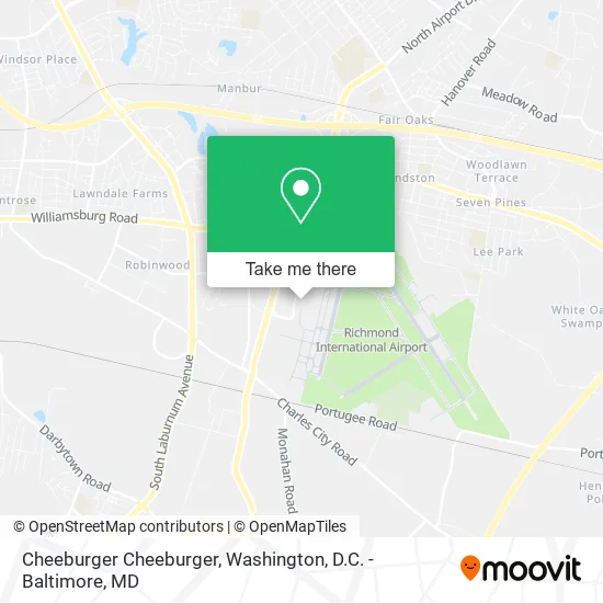 Cheeburger Cheeburger map