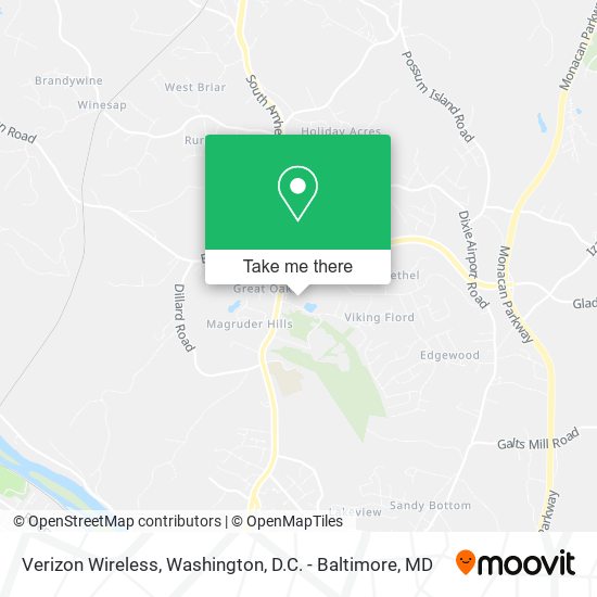 Verizon Wireless map