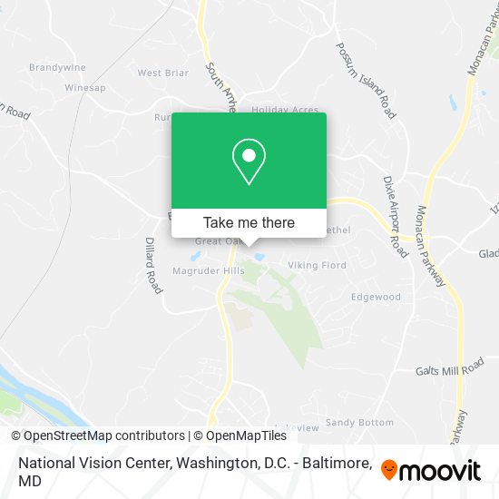 National Vision Center map