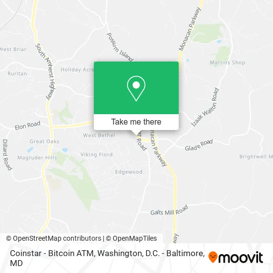 Coinstar - Bitcoin ATM map