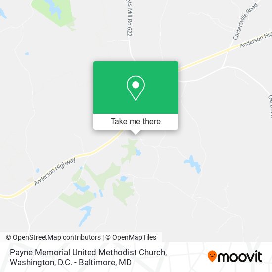 Payne Memorial United Methodist Church map
