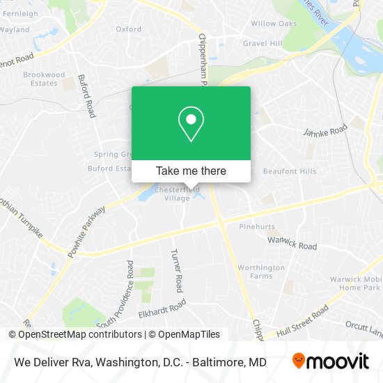 We Deliver Rva map