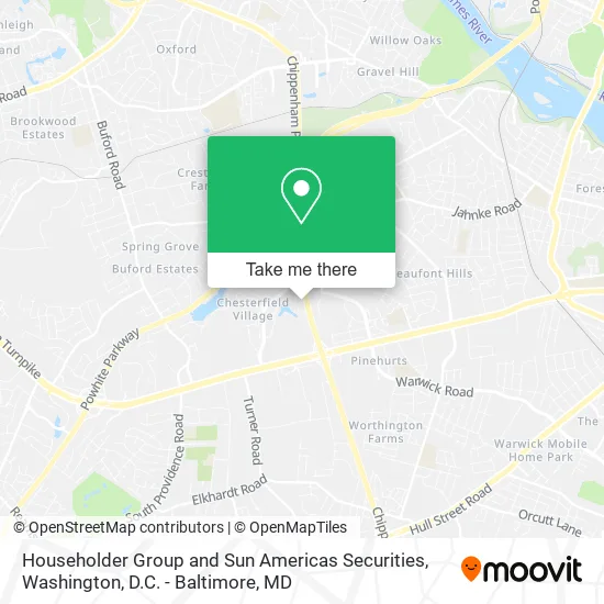 Householder Group and Sun Americas Securities map