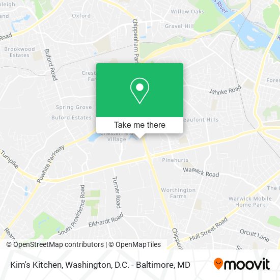 Kim's Kitchen map
