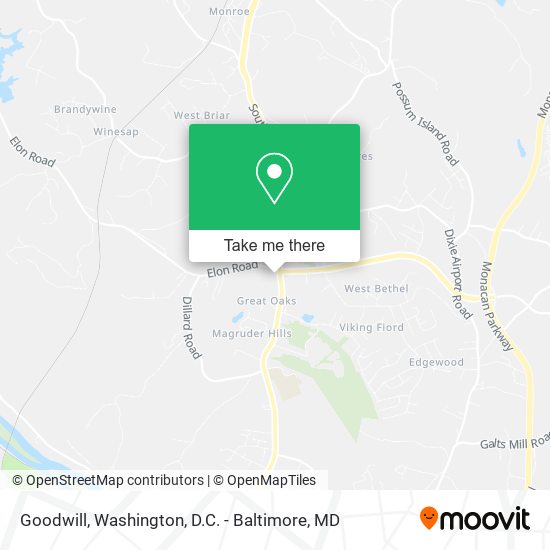 Goodwill map