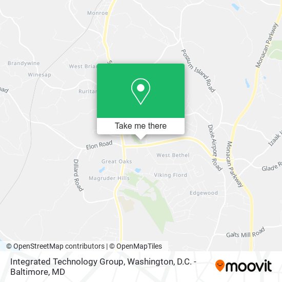 Integrated Technology Group map