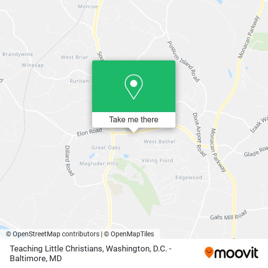 Mapa de Teaching Little Christians