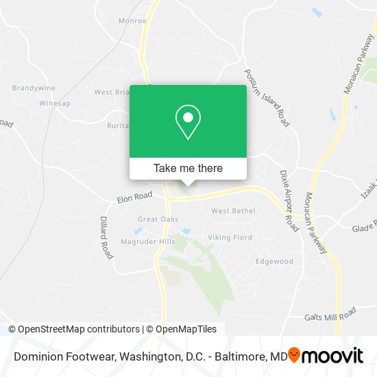 Dominion Footwear map