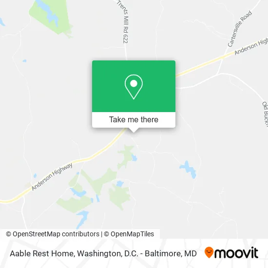 Aable Rest Home map