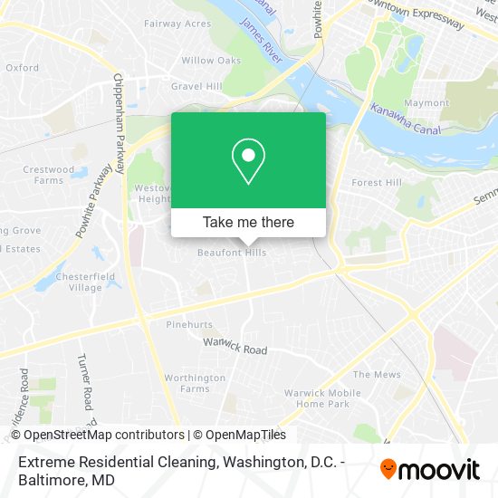 Extreme Residential Cleaning map