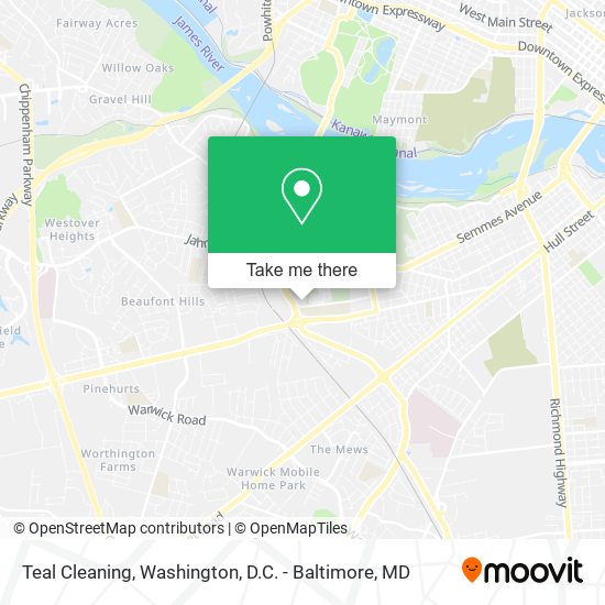 Teal Cleaning map
