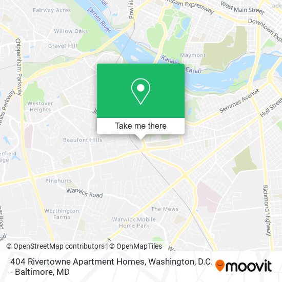 404 Rivertowne Apartment Homes map