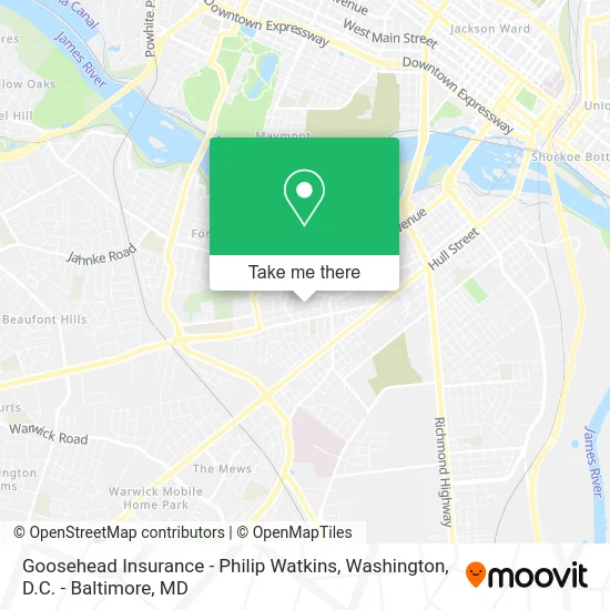 Goosehead Insurance - Philip Watkins map