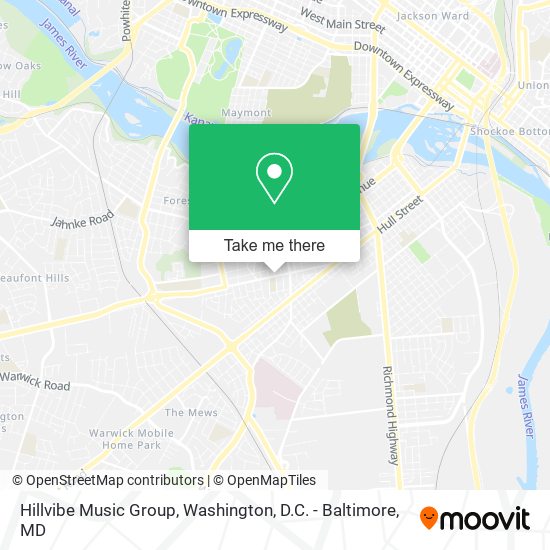 Mapa de Hillvibe Music Group