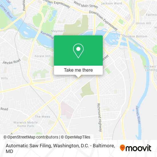 Mapa de Automatic Saw Filing