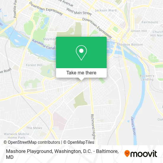 Mashore Playground map