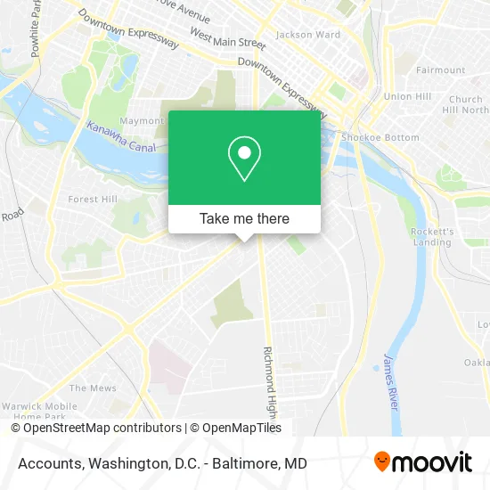 Accounts map