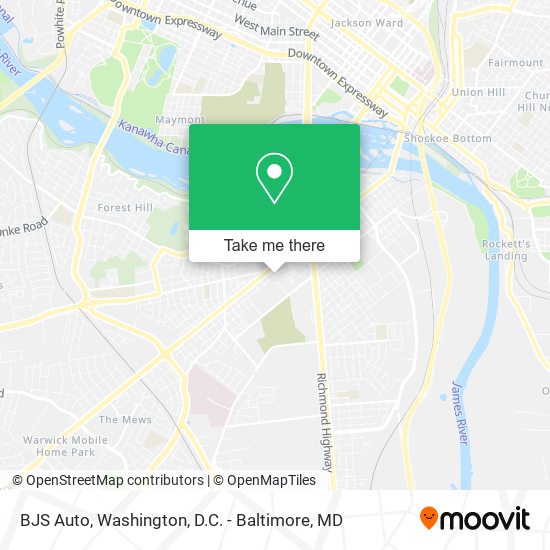 BJS Auto map
