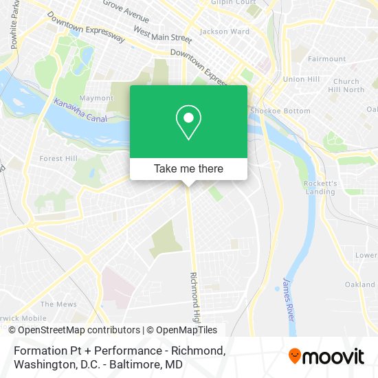 Formation Pt + Performance - Richmond map