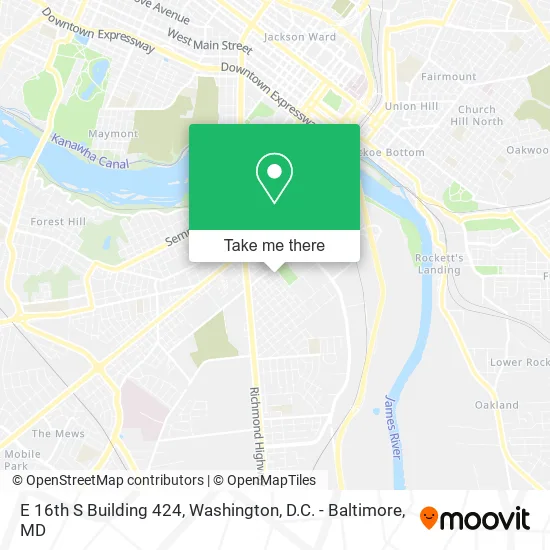 E 16th S Building 424 map