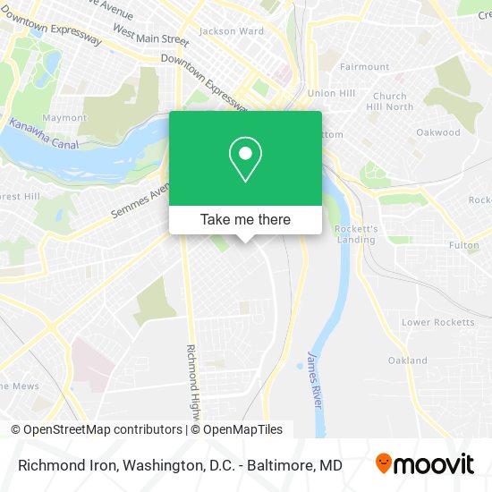 Mapa de Richmond Iron