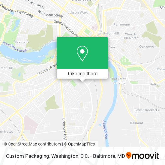 Custom Packaging map