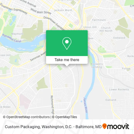 Custom Packaging map