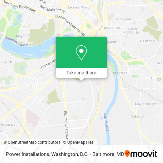 Mapa de Power Installations