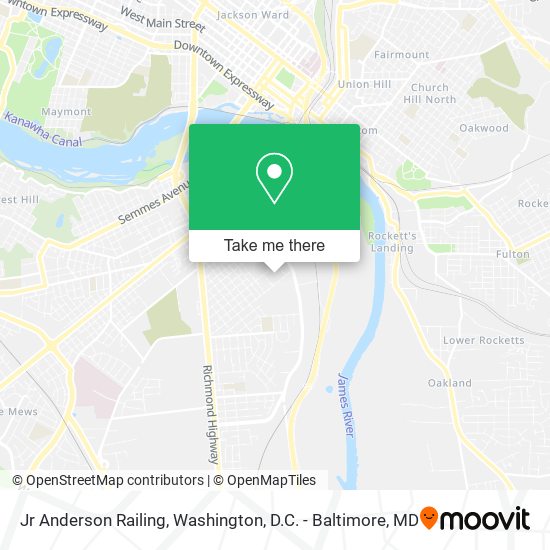 Jr Anderson Railing map