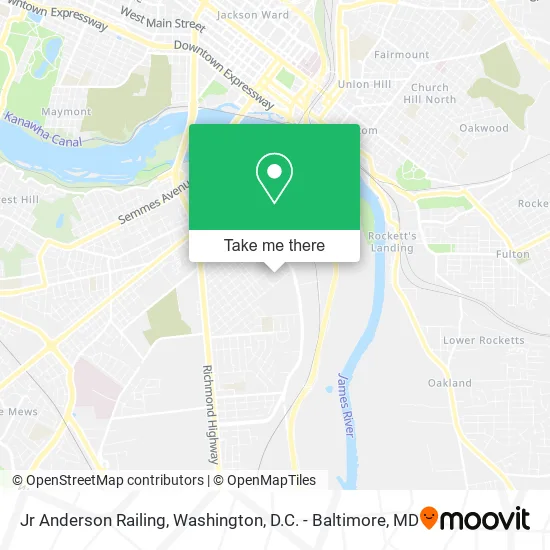 Jr Anderson Railing map