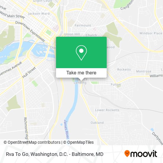 Rva To Go map