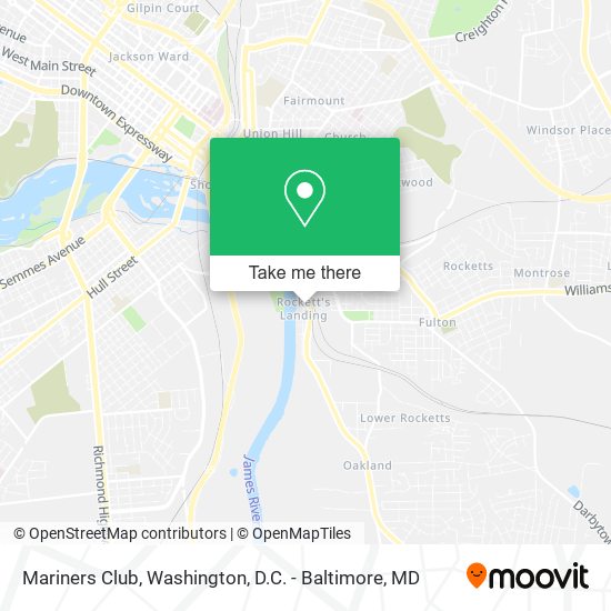 Mariners Club map